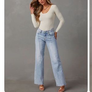 Brand new straight leg jeans